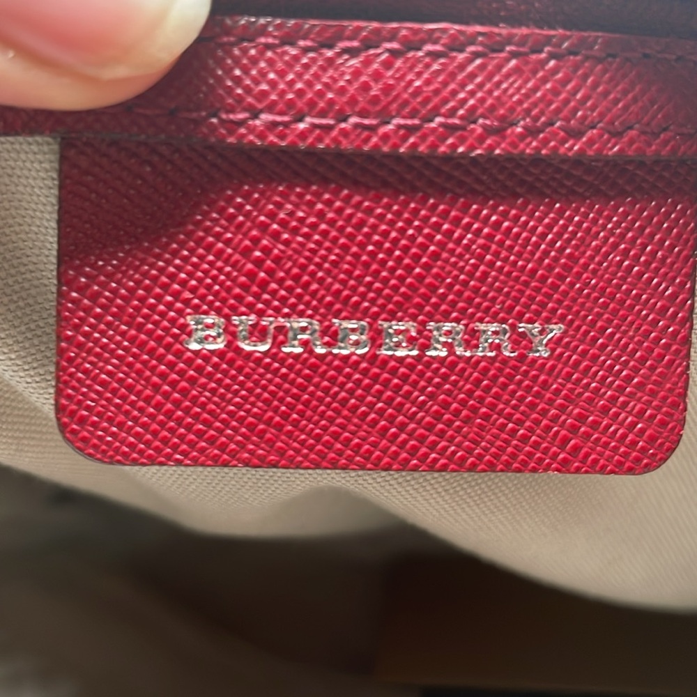 BURBERRY Nova Check Shoulder Bag Purse - Picture 10 of 16